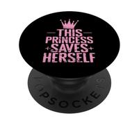 Questa principessa salva se stessa PopSockets PopGrip Adesivo