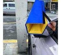 Questa Protezione per Pali da Garage per la prevenzione delle collisioni, Imbottitura di Sicurezza Quadrata Personalizzabile per Pali da Basket, Design Ammortizzante e Impermeabile