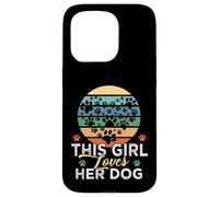 Questa ragazza adora le sue amanti del cane per cani per Custodia per iPhone 15 Pro