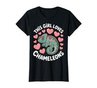 Questa Ragazza AMA i camaleonti Maglietta