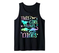 Questa Ragazza AMA i Dinosauri Canotta