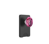 QUESTA RAGAZZA AMA IL LIONE ROSA FACCIA DI LEONE PopSockets PopWallet per MagSafe