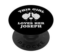 Questa ragazza ama il suo Joseph PopSockets PopGrip Adesivo