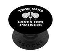 Questa ragazza ama il suo principe PopSockets PopGrip Adesivo