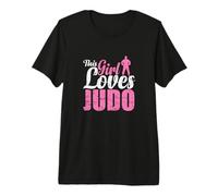 Questa Ragazza AMA la Grazia e la tenacia del Judo Maglietta Premium