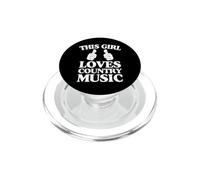 Questa ragazza ama la musica country due pollici PopSockets PopGrip per MagSafe