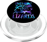 Questa ragazza ama le lucertole PopSockets PopGrip per MagSafe