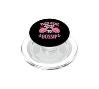 Questa ragazza ama spettegolare divertente pettegolezzo umorismo PopSockets PopGrip per MagSafe