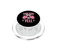 Questa ragazza ama urlare urlando divertente urlando PopSockets PopGrip per MagSafe