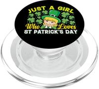 Questa ragazza che ama il giorno di San Patrizio mamma e bambina PopSockets PopGrip per MagSafe