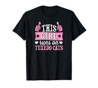 Questa Ragazza Corre su Tuxedo Cats Maglietta