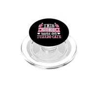 Questa Ragazza Corre Su Tuxedo Cats PopSockets PopGrip per MagSafe