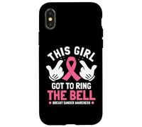 Questa ragazza deve suonare la consapevolezza del cancro al seno campana Custodia per iPhone X/XS