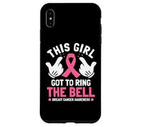 Questa ragazza deve suonare la consapevolezza del cancro al seno campana Custodia per iPhone XS Max