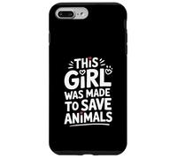 Questa ragazza è stata fatta per salvare il cuore degli animali Custodia per iPhone 7 Plus/8 Plus
