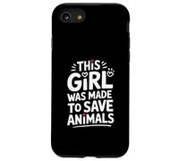 Questa ragazza è stata fatta per salvare il cuore degli animali Custodia per iPhone SE (2020) / 7/8