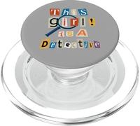 Questa ragazza è un detective divertente costume spia agente segreto PopSockets PopGrip per MagSafe