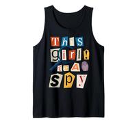 Questa Ragazza è Una Spia Divertente Detective Costume Agente Segreto Canotta