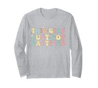 Questa ragazza ha appena battezzato il battesimo cristiano Donne Teen Maglia a Manica