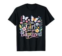 Questa Ragazza ha Appena battezzato Il Battesimo Cristiano Religioso Maglietta