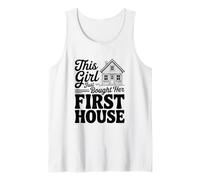 Questa Ragazza ha Appena comprato Il Suo Primo inaugurazione della casa Canotta