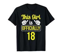 Questa Ragazza Ha Ufficialmente 18 Anni Diciotto Compleanno Maglietta