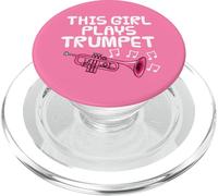 Questa ragazza suona la tromba, musicista di ottoni PopSockets PopGrip per MagSafe