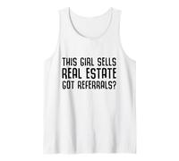 Questa Ragazza Vende Beni Immobili Ottieni Referral? Canotta