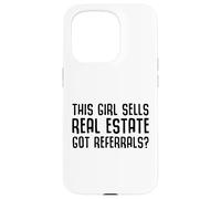 Questa Ragazza Vende Beni Immobili Ottieni Referral? Custodia per iPhone 15 Pro