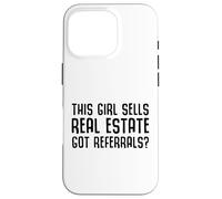 Questa Ragazza Vende Beni Immobili Ottieni Referral? Custodia per iPhone 16 Pro