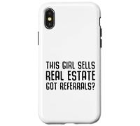 Questa Ragazza Vende Beni Immobili Ottieni Referral? Custodia per iPhone X/XS