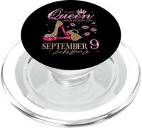 Questa regina è nata il 9 settembre Vivendo la mia vita benedetta PopSockets PopGrip per MagSafe