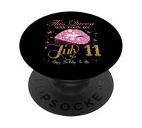 Questa regina è nata l'11 luglio, 11 luglio PopSockets PopGrip Adesivo