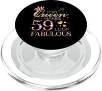 Questa regina fa sembrare favolosi 59° compleanno Queen B-day PopSockets PopGrip per MagSafe