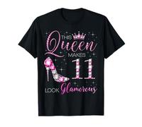 Questa regina fa sembrare glamour 11 anni Queen B-day Maglietta