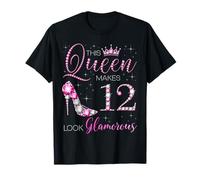 Questa regina fa sembrare glamour 12 anni Queen B-day Maglietta