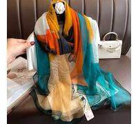 Questa sciarpa in chiffon è adatta per attività all'aperto, tempo libero e decorazione. Può essere utilizzata come foulard, fascia per capelli o accessorio per capelli ed è un accessorio ideale per mi
