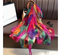 Questa sciarpa in chiffon è adatta per attività all'aperto, tempo libero e decorazione. Può essere utilizzata come foulard, fascia per capelli o accessorio per capelli, ed è una scelta ideale per valo