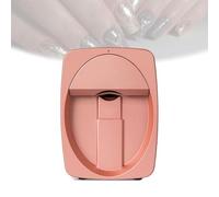 Questa stampante 3D digitale intelligente per nail art può completare un disegno in soli 30 secondi. Ha oltre 1000 modelli predefiniti e può essere controllata tramite un'app mobile.(Pink)