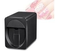 Questa stampante portatile per nail art 3D può stampare oltre 1000 disegni, supporta WiFi/fai da te e può essere controllata tramite un'app mobile.(Black)