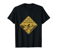 Questa Strada Sembra discutibile in Bicicletta su Ghiaia Maglietta