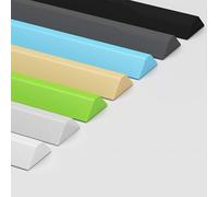 Questa Striscia di Tenuta per Porta della Doccia, Striscia barriera Impermeabile in Silicone per Bagno Multicolore 1-5M per Doccia lavandino Vasca Piano di Lavoro (Bianco, 5M)