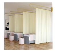 Questa Tenda divisoria per Salone di Bellezza, Kit di Supporto per Asta divisoria a U da Parete, Adatta per Salone di Bellezza, Clinica, Camera da Letto condivisa, Soggiorno, Sala da Pranzo