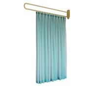 Questa Tenda divisoria per Salone di Bellezza, Tenda divisoria Semitrasparente per Stanza, Tenda per la Privacy Che trasmette la Luce, Asta di Supporto Lunga a Forma di U per Salone di Belle