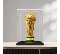 Questa vetrina antipolvere è perfetta per il modello LEGO FIFA World Cup Official Trophy 43020 ed è un must-have per i collezionisti (modello non incluso).