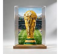 Questa vetrina antipolvere è perfetta per il modello LEGO FIFA World Cup Official Trophy 43020 ed è un must e collezionisti (modello non incluso).