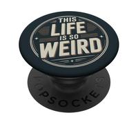 Questa vita è così strana uomini donne PopSockets PopGrip Adesivo