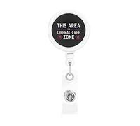Questa zona è un porta badge retrattile per zona franca liberale