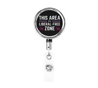 Questa zona è un porta badge retrattile per zona franca liberale