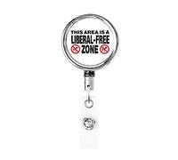Questa zona è un porta badge retrattile per zona franca liberale